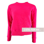 Reign Italia Fanny Label Sweatshirt Rosa Barbie - J BY J Fashion