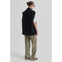 Second Female Fique Oversize Waistcoat Black