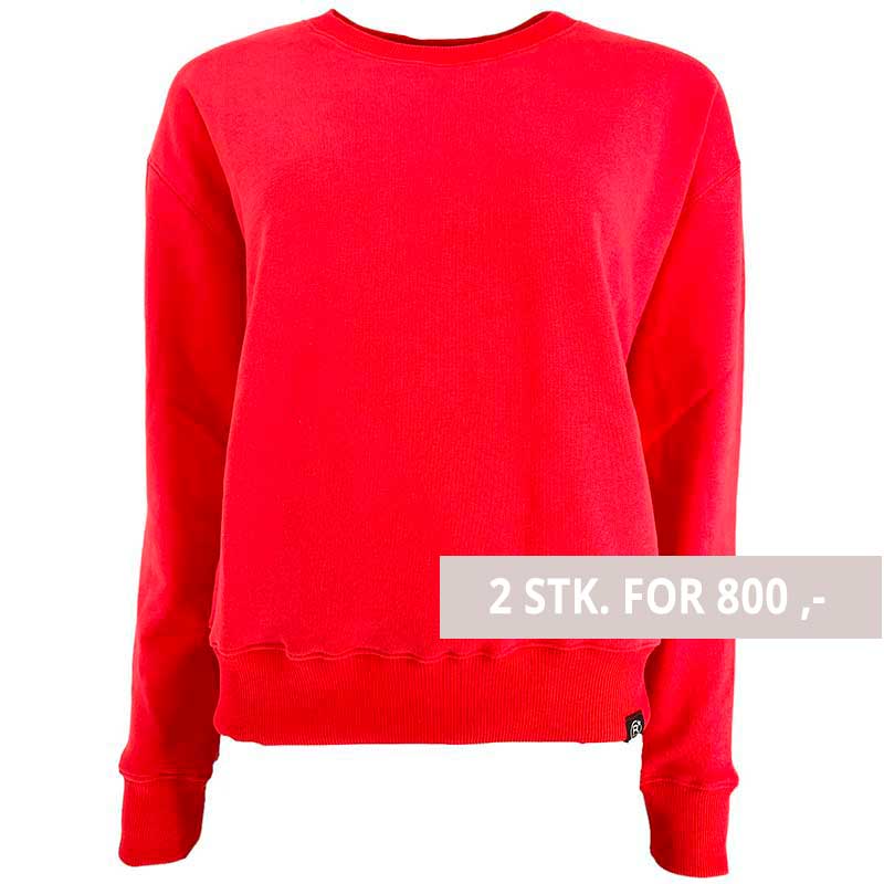 Reign Italia Fanny Label Sweatshirt Rosso - J BY J Fashion