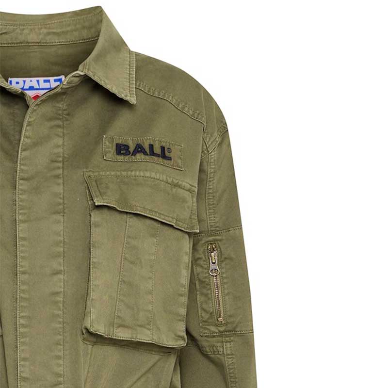 Ball BAJolanda Utillity Jacket Ivy Green - J BY J Fashion