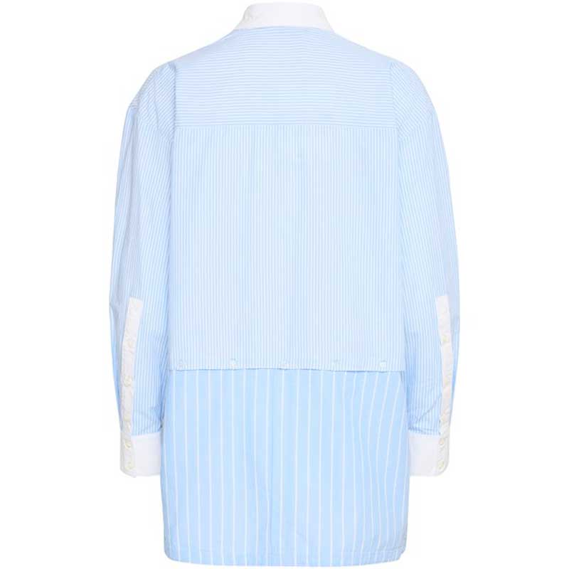 Ball BALia Button Together Shirt Powder Blue - J BY J Fashion