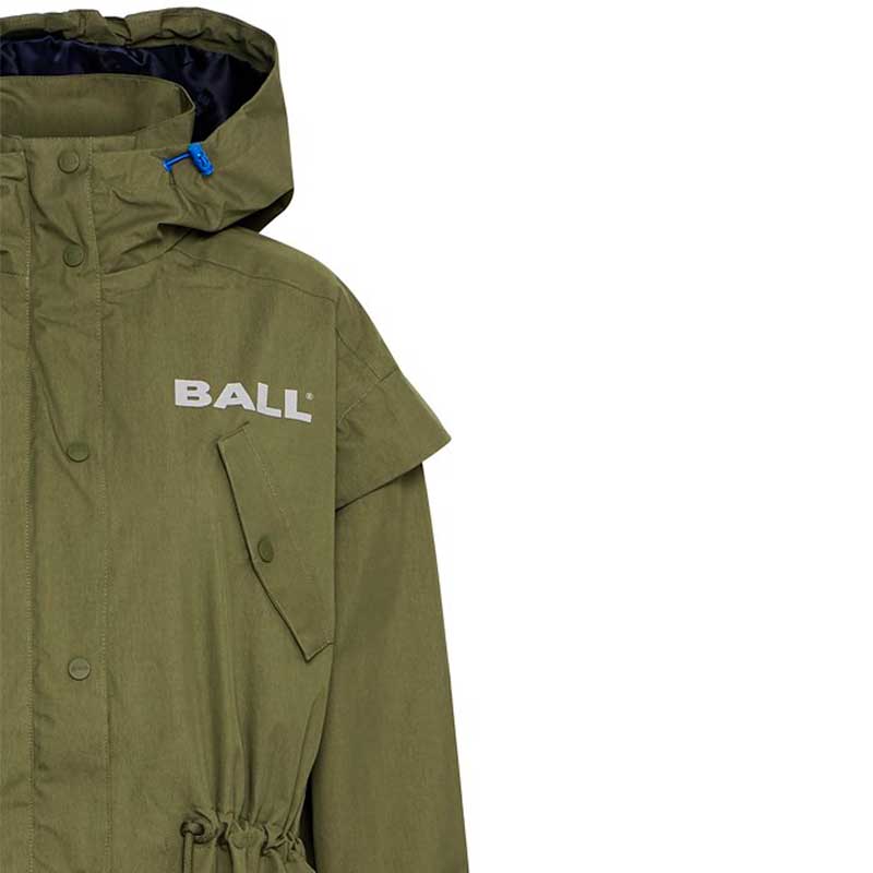 Ball BAPioggia Coat Ivy Green - J BY J Fashion