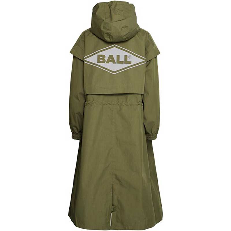 Ball BAPioggia Coat Ivy Green - J BY J Fashion