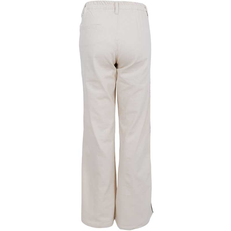 Black Colour BCBox Line Pant Off White