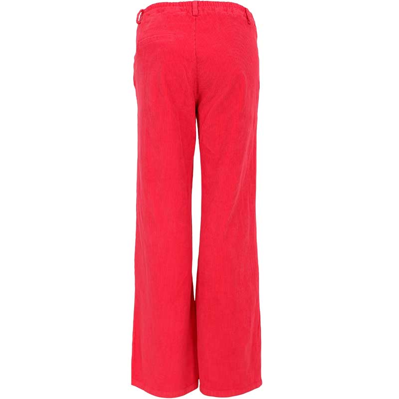 Black Colour BCCora Corduroy Box Pant Red