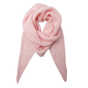 Black Colour BCDell Knitted Mini Scarf Rose