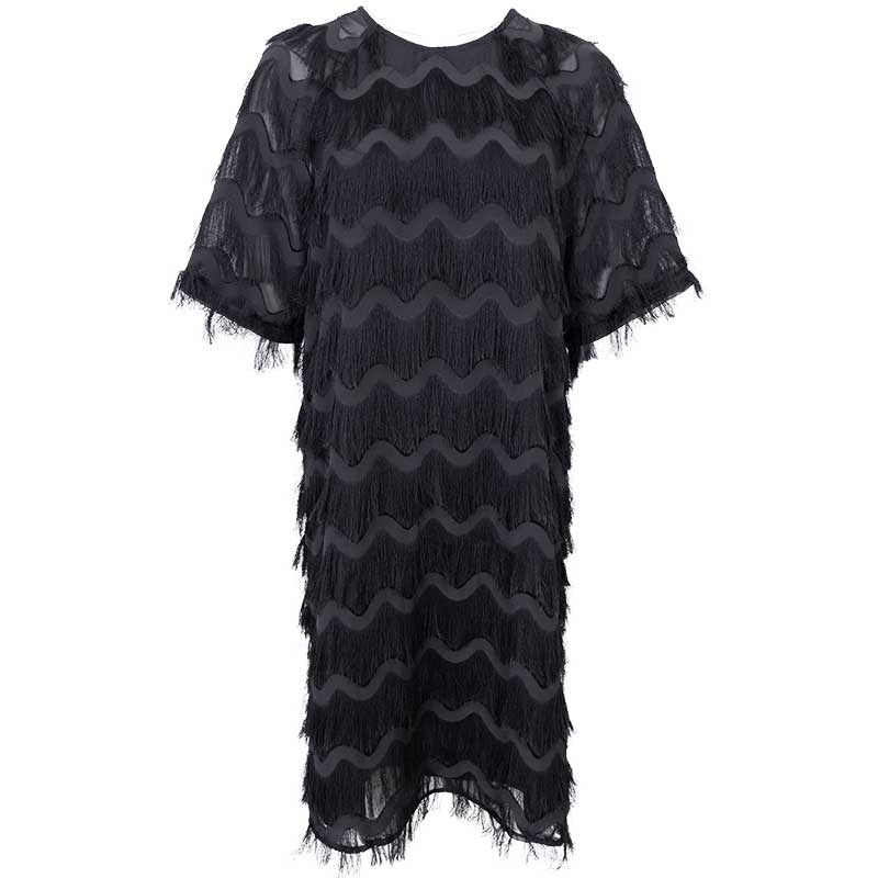 Black Colour BCGatsby Dress Black - J BY J Fashion