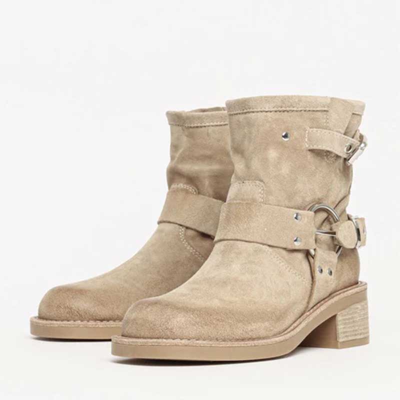 Bukela Jake Suede Boots Sand