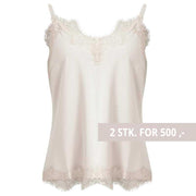 COSTER COPENHAGEN CCH1004 LACE TOP 202 OFF WHITE - J BY J Fashion