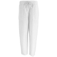 Cabana Living Abuja 11438 Cotton Pants Hvid - J BY J Fashion