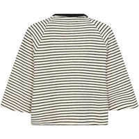 Co Couture ErinCC Stripe Tee WhiteBlack