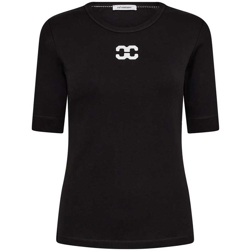 Co Couture GrannyCC Logo Tee Black - J BY J Fashion