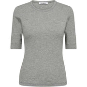 Co Couture GrannyCC SS Tee Grey Melange - J BY J Fashion