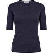 Co Couture GrannyCC SS Tee Navy - J BY J Fashion