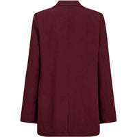 Co Couture KyleCC Single Oversize Blazer Burgundy