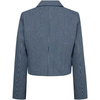 Co Couture NellieCC Stripe Blazer Blue