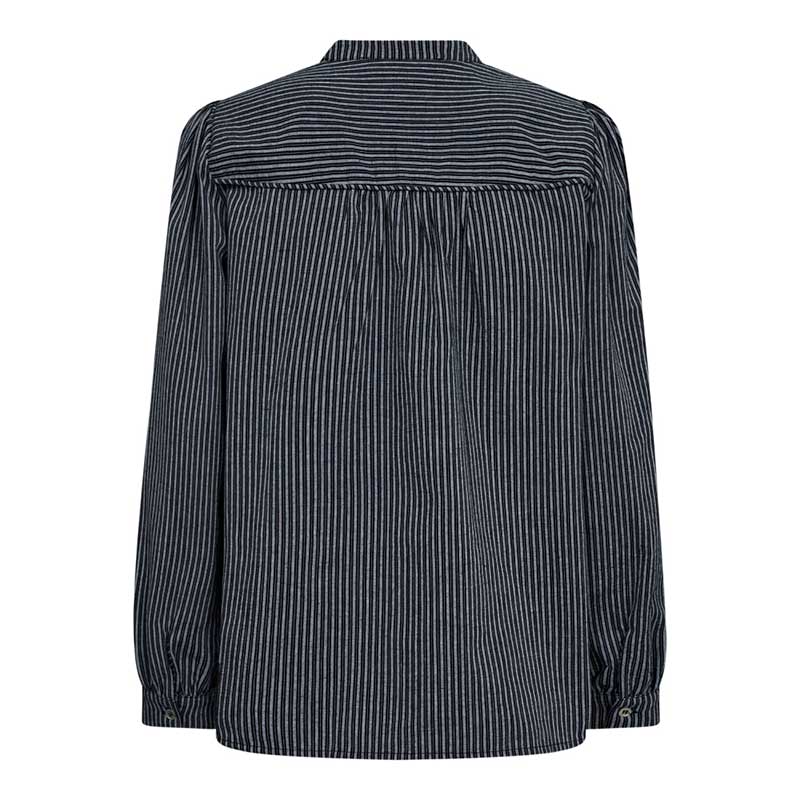 Co Couture SimonaCC Stripe Blouse Navy - J BY J Fashion