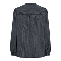 Co Couture SimonaCC Stripe Blouse Navy - J BY J Fashion