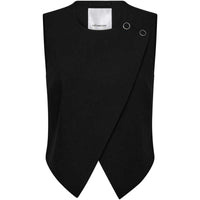 Co Couture VolaCC Wrap Vest Black