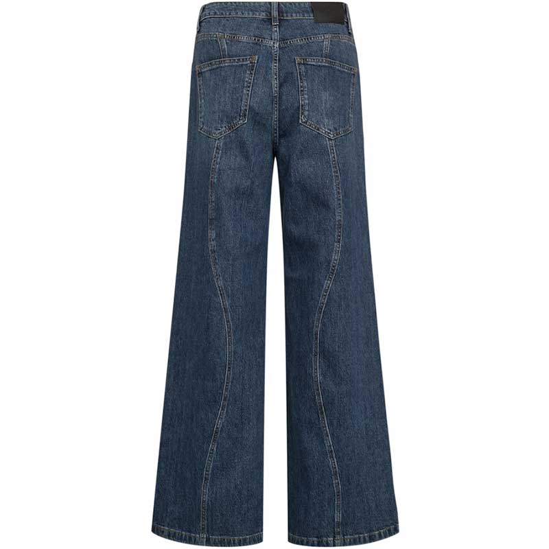 Co Couture WillaCC Wave Jeans Denim Blue - J BY J Fashion