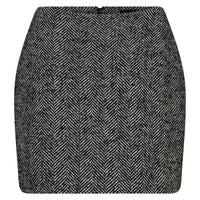 Copenhagen Muse CMJadalyn Skirt Black W. Bright White - J BY J Fashion