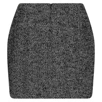 Copenhagen Muse CMJadalyn Skirt Black W. Bright White - J BY J Fashion