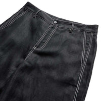 Copenhagen Muse CMNatuli Pants With Heavy Stitch Black