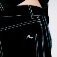 Copenhagen Muse CMNatuli Pants With Heavy Stitch Black