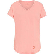 Costamani 2404500 Logo Tee Coral - J BY J Fashion