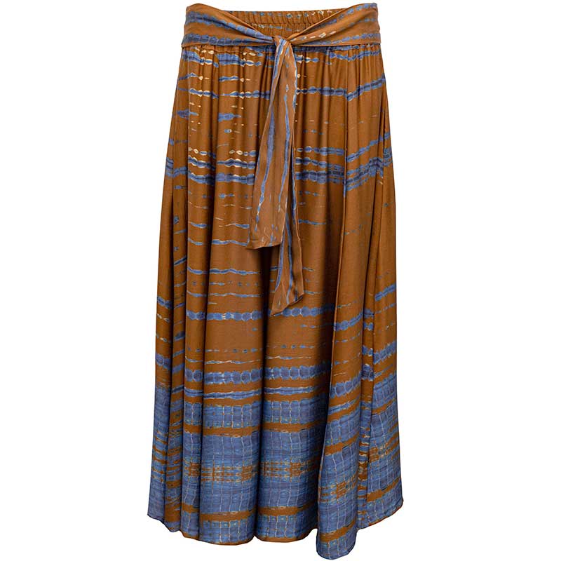 Costamani Hilton Skirt Royal Blue Mix