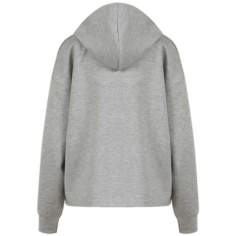 Coster Copenhagen Billie Sweat Hoodie Light Grey Melange - J BY J Fashion