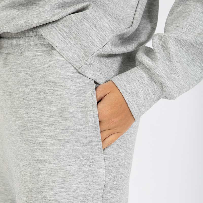 Coster Copenhagen Billie Sweat Pants Light Grey Melange - J BY J Fashion