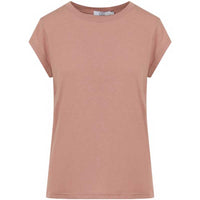 Coster Copenhagen CCH1100 Basic T-Shirt 222 Washed Rose - J BY J Fashion