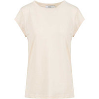 Coster Copenhagen CCH1100 Basic T-Shirt 241 Creme - J BY J Fashion