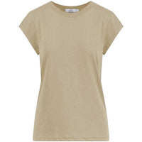 Coster Copenhagen CCH1100 Basic T-Shirt 406 Sand Olive - J BY J Fashion