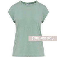 Coster Copenhagen CCH1100 Basic T-Shirt 462 Minty Green - J BY J Fashion