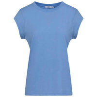 Coster Copenhagen CCH1100 Basic T-Shirt 503 Blå - J BY J Fashion