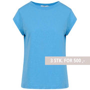 Coster Copenhagen CCH1100 Basic T-Shirt 539 Storm Blue - J BY J Fashion