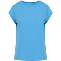 Coster Copenhagen CCH1100 Basic T-Shirt 539 Storm Blue - J BY J Fashion