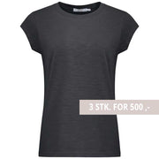 Coster Copenhagen CCH1100 Basic T-Shirt Dark Stone Grey - J BY J Fashion