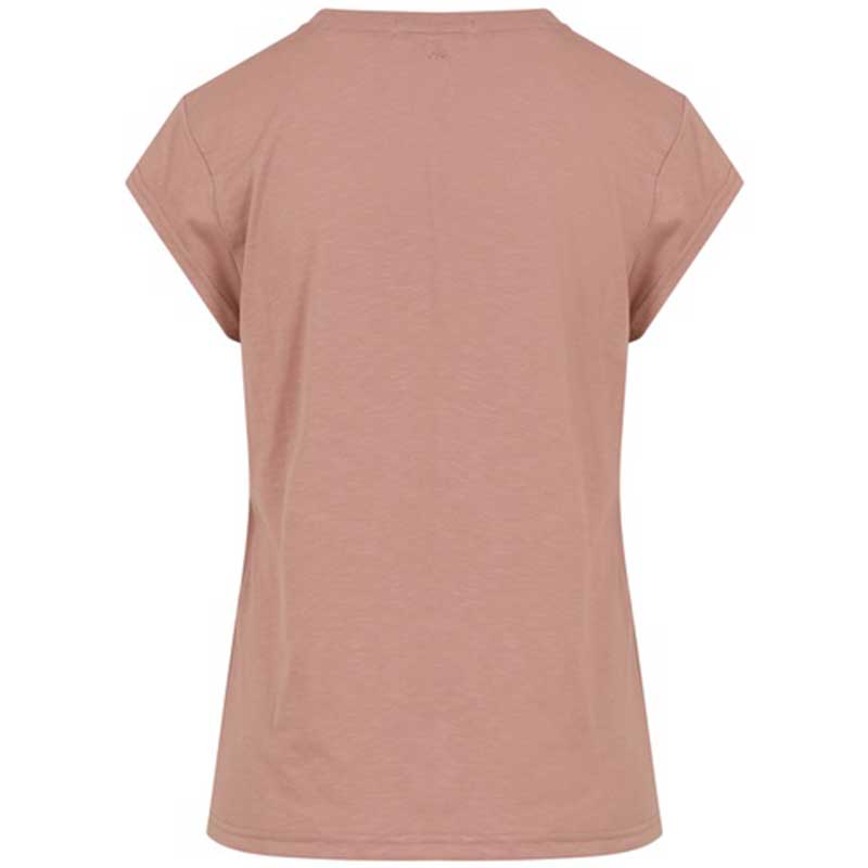 Coster Copenhagen CCH1101 V-Neck T-Shirt 222 Washed Rose - J BY J Fashion