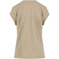 Coster Copenhagen CCH1101 V-Neck T-Shirt 406 Sand Olive - J BY J Fashion