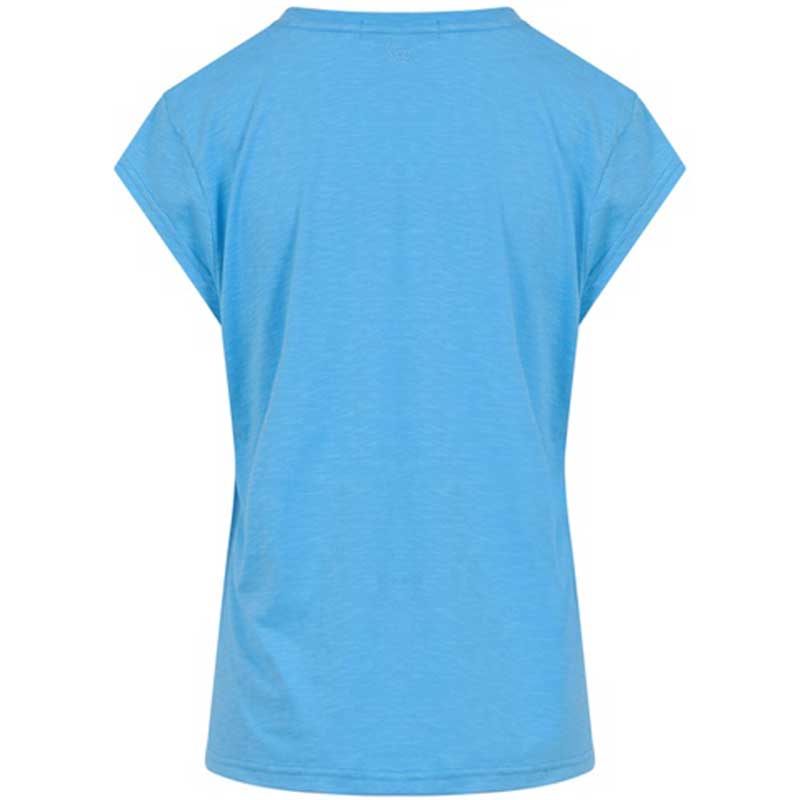 Coster Copenhagen CCH1101 V-Neck T-Shirt 539 Storm Blue - J BY J Fashion