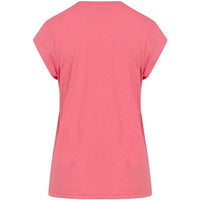 Coster Copenhagen CCH1101 V-Neck T-Shirt 637 Coral Paradise - J BY J Fashion