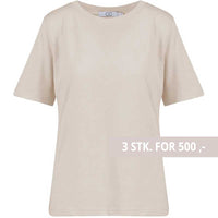 Coster Copenhagen CCH1118 Regular T-Shirt 241 Creme - J BY J Fashion