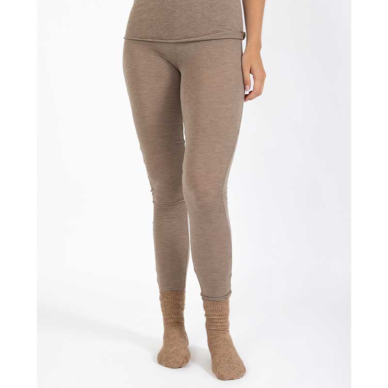 Coster Copenhagen CCH3153 Lana Wool Leggings Hazel Melange - J BY J Fashion