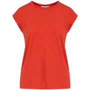 Coster Copenhagen CCH1100 Basic T-Shirt 613 Red - J BY J Fashion