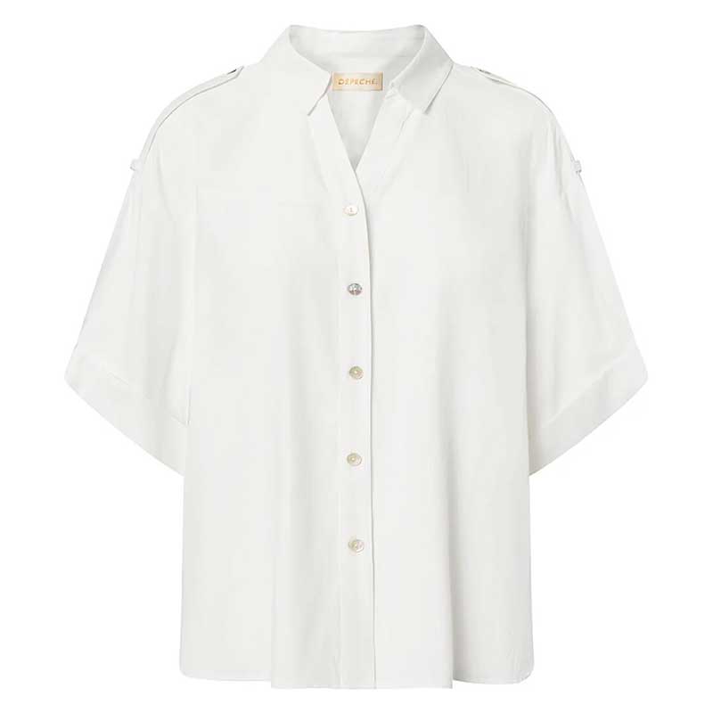 Depeche 100014 FayDE SS Shirt White