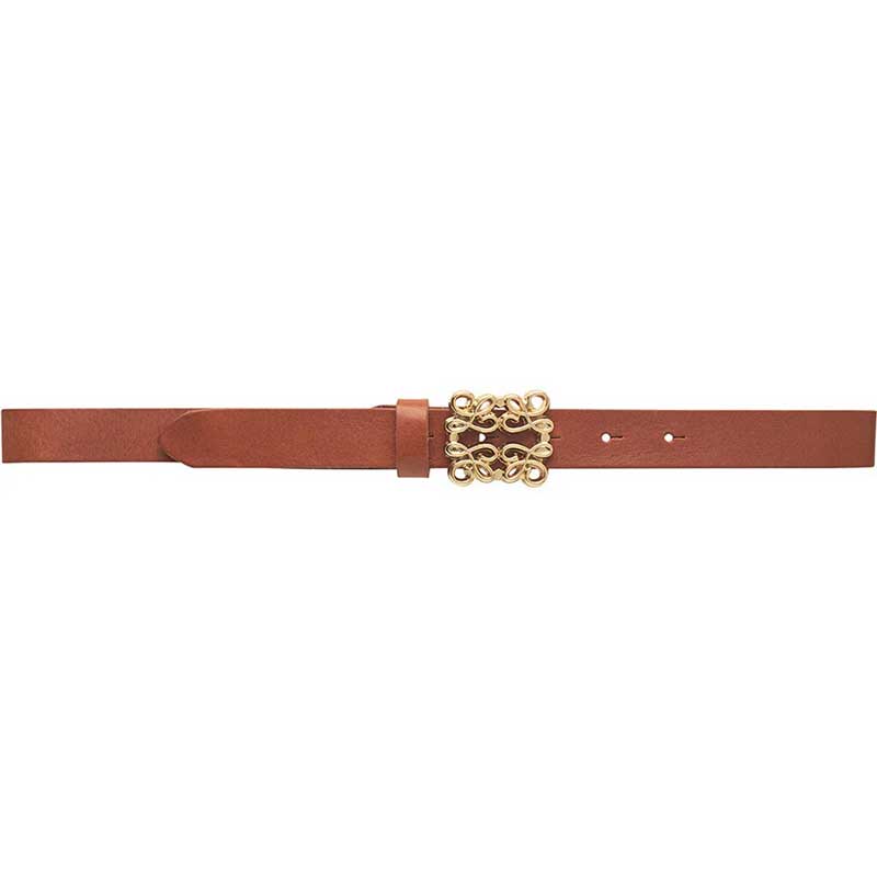 Depeche 15492 Narrow Belt Brun - J BY J Fashion