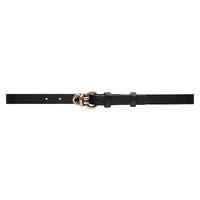 Depeche 16332 Narrow Belt Black - J BY J Fashion